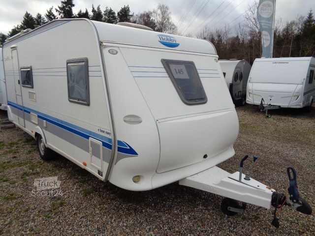 Przyczepa kempingowa HOBBY de luxe easy 500 KMFe *Vorzelt*Fahrradträger*