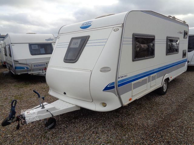 Przyczepa kempingowa HOBBY de luxe easy 500 KMFe *Vorzelt*Fahrradträger*