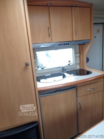 Przyczepa kempingowa HOBBY de luxe easy 500 KMFe *Vorzelt*Fahrradträger*