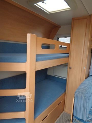 Przyczepa kempingowa HOBBY de luxe easy 500 KMFe *Vorzelt*Fahrradträger*