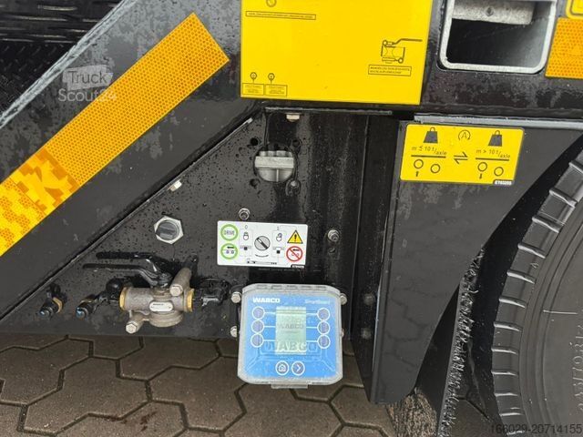 Dieplader oplegger KÄSSBOHRER K.SLA R 4 / 2N 18/40 Tieflader Radmulden tele