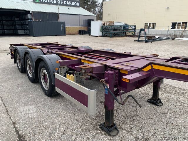 Auflieger-Wechselfahrgestell DENNISON Extendable 1x20'/2x20' /1x40'  (6.X)