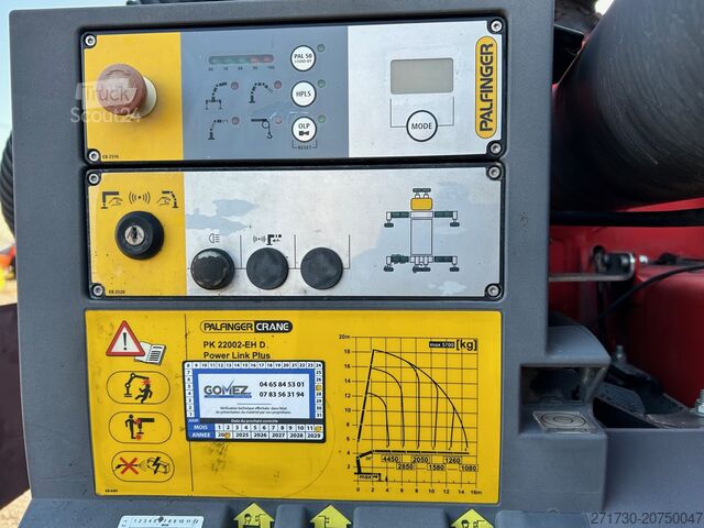 бордови камион Iveco X-WAY 360 6X4/PALFINGER PK.22002 + FUNK