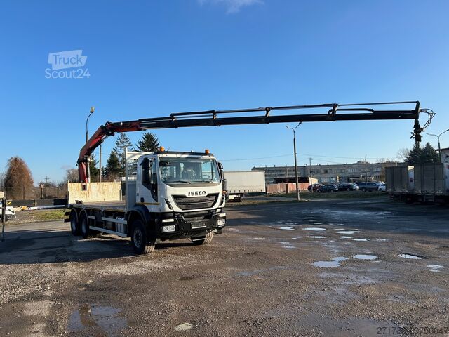 бордови камион Iveco X-WAY 360 6X4/PALFINGER PK.22002 + FUNK