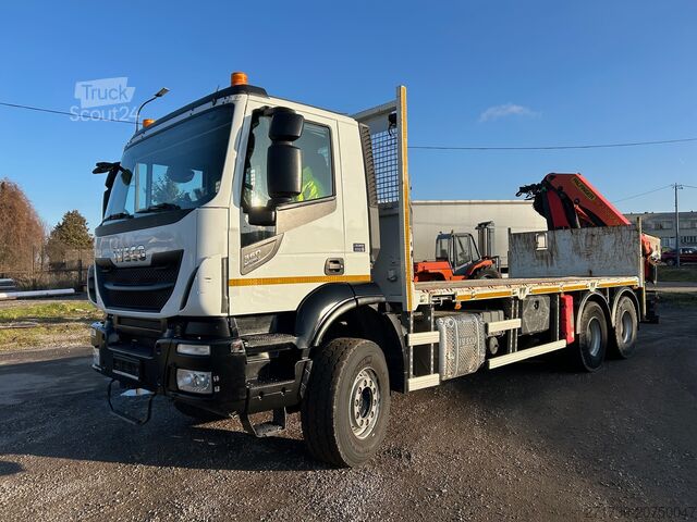 бордови камион Iveco X-WAY 360 6X4/PALFINGER PK.22002 + FUNK