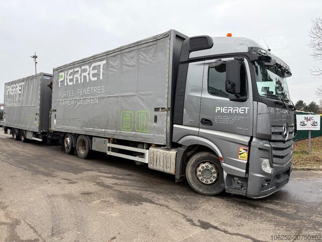 Φορτηγό γερανού Mercedes-Benz ACTROS 2645 6x2 105m³ JUMBO + CRANE PALFINGER P...