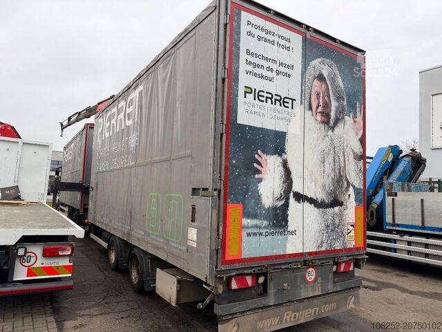 Φορτηγό γερανού Mercedes-Benz ACTROS 2645 6x2 105m³ JUMBO + CRANE PALFINGER P...