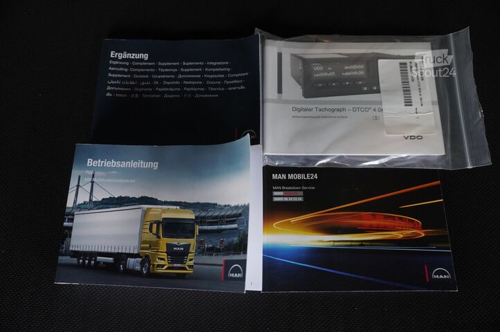 Vilcējs + puspiekabe MAN TGX 18.510 4×2 tractor unit + Tipper