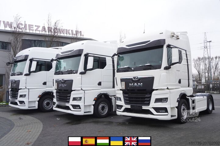 Traktora vienība MAN TGX 18.510 E6 4×2 tractor unit/ Retarder