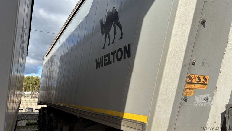 Damperli yarı römork Wielton NW-3 / weight 6.2 t / capacity 38m3 / El