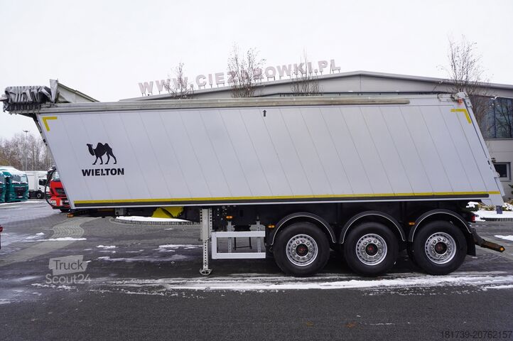Römork Wielton NW-3 / weight 6.2 t / capacity 38m3 / El