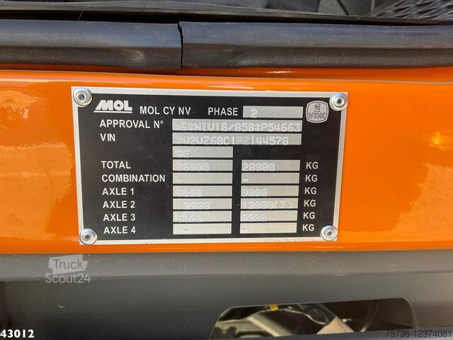Vozidlo pro svoz odpadu Volvo FE 350 VDK 22m³ + AE weegsysteem