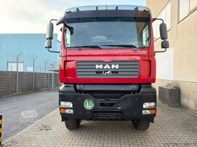 Platforminis sunkvežimis MAN TGA 18.430 4X4 BB*PALFINGER KRAN*HD-PUMPE*KLIMA