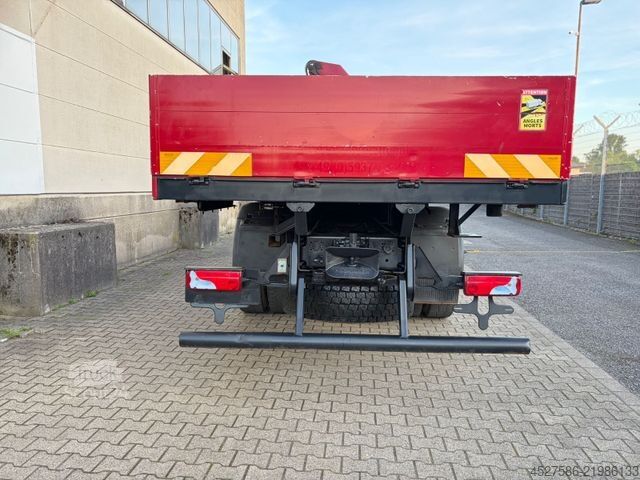 Platforminis sunkvežimis MAN TGA 18.430 4X4 BB*PALFINGER KRAN*HD-PUMPE*KLIMA
