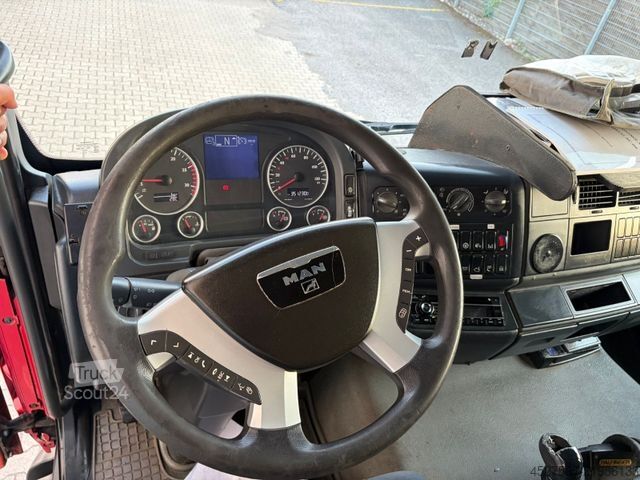 Platforminis sunkvežimis MAN TGA 18.430 4X4 BB*PALFINGER KRAN*HD-PUMPE*KLIMA