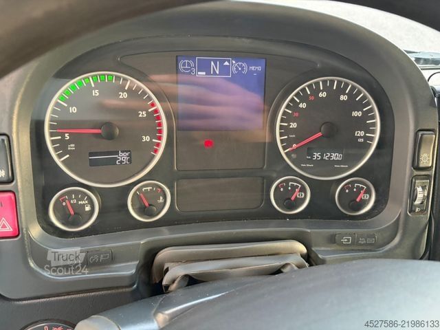 Platforminis sunkvežimis MAN TGA 18.430 4X4 BB*PALFINGER KRAN*HD-PUMPE*KLIMA