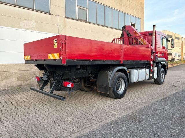 Krautuvas sumontuotas ant sunkvežimio MAN TGA 18.430 4X4 BB*PALFINGER KRAN*HD-PUMPE*KLIMA