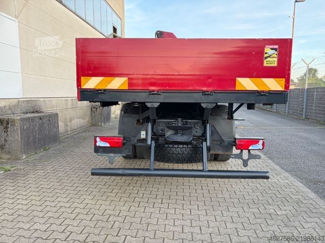 Krautuvas sumontuotas ant sunkvežimio MAN TGA 18.430 4X4 BB*PALFINGER KRAN*HD-PUMPE*KLIMA
