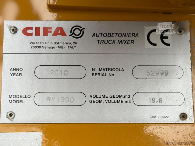 φορτηγό αναμικτήρας σκυροδέματος Mercedes-Benz Actros 4141