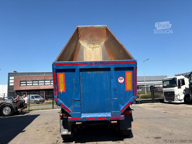 Ribaltabile MOL 3x SAF AXLE + 2x IN STOCK + 27M3 HARDOX