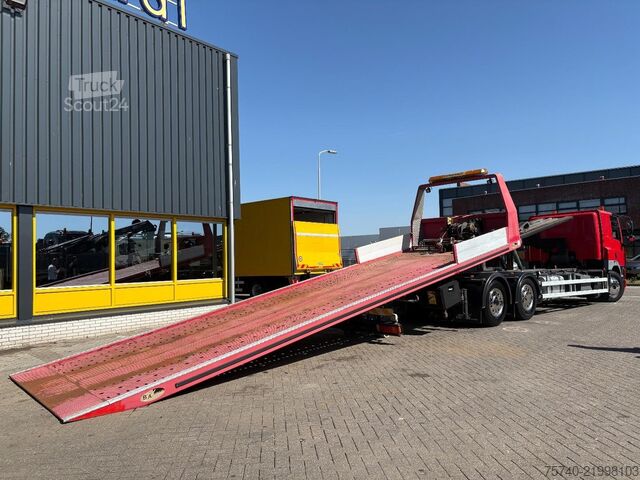 ван-камион за превоз на автомобили DAF CF 85.460 + hydro plateau + 6x2 + 2x winch 1X 1...
