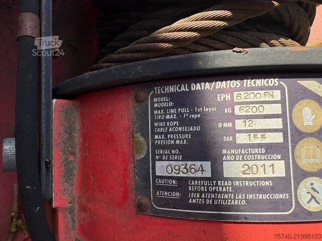 ван-камион за превоз на автомобили DAF CF 85.460 + hydro plateau + 6x2 + 2x winch 1X 1...