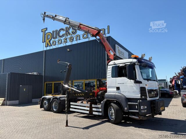 Kranwagen MAN TGS 26.320 + 6x4 FRONT TRACTION + STEERING/LIFT...