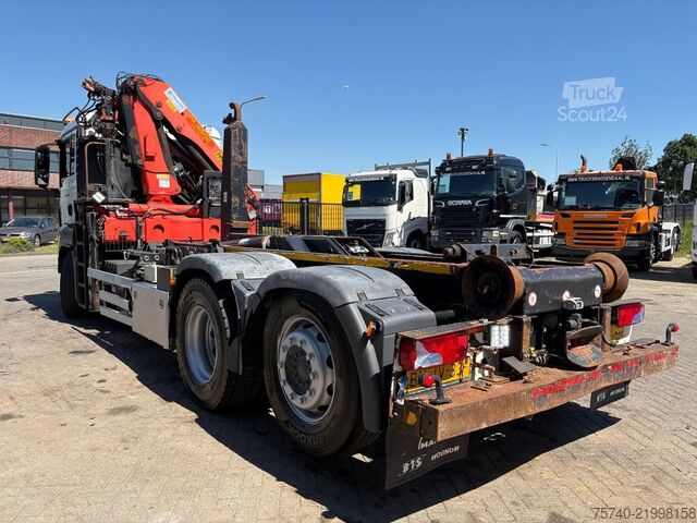 Kranwagen MAN TGS 26.320 + 6x4 FRONT TRACTION + STEERING/LIFT...