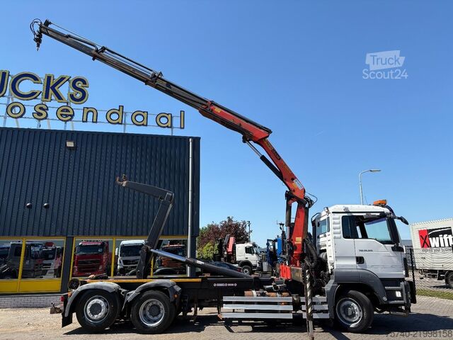 Kranwagen MAN TGS 26.320 + 6x4 FRONT TRACTION + STEERING/LIFT...