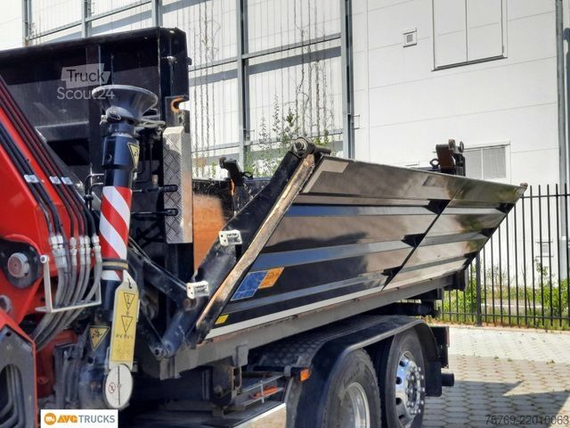Tristrani prekucnik SCANIA S 660 V8 6X2*4 Kipper Kran Lenkachse Retarder