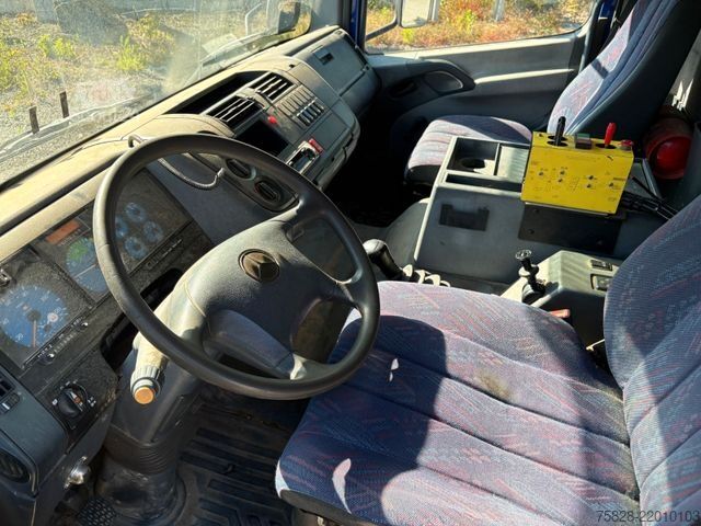Camion benne à bras amovible MERCEDES-BENZ Atego 1223  Abrollkipper mit Container