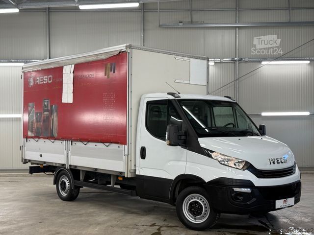 Ponyvával szerelt furgon IVECO DAILY Aut. 2x Curtain 18m3 VOL +new service