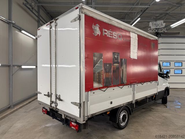 Фургон с брезентова завеса IVECO DAILY Aut. 2x Curtain 18m3 VOL +new service