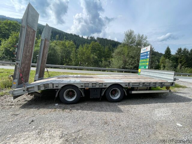 Nízkozdvižný príves Gsodam 2 Achs tieflader