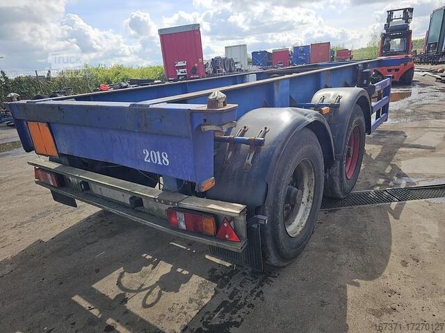 Konttikuljetukset Renders 2 axle | 20 ft| steel suspension | Bpw drum.