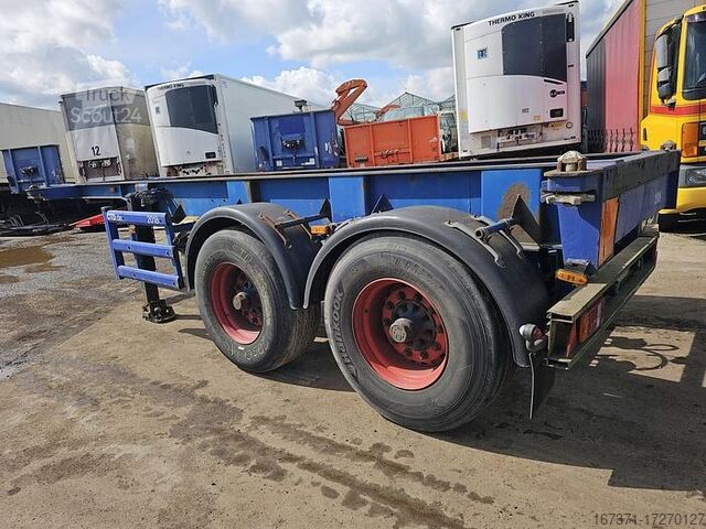 Konttikuljetukset Renders 2 axle | 20 ft| steel suspension | Bpw drum.