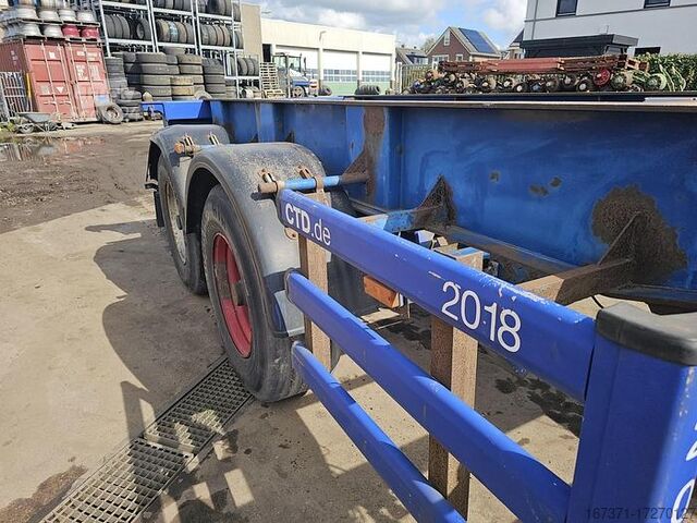 Konttikuljetukset Renders 2 axle | 20 ft| steel suspension | Bpw drum.