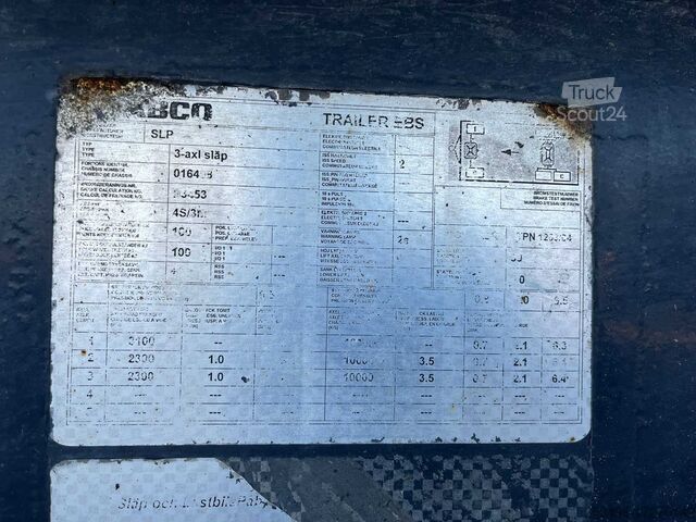 Damper SLP 3-8200-KS BOX L=6100 mm