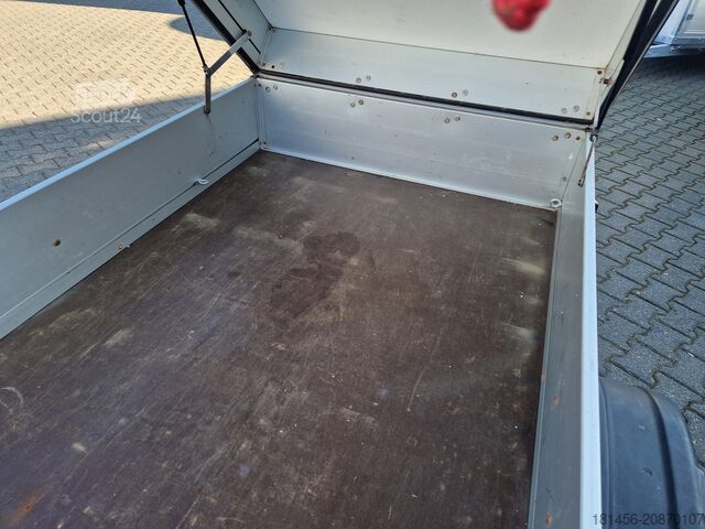 Auto prikolica Anssems Aluminium Deckel Anhänger 750kg 211x126x48cm gut gebraucht