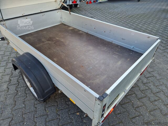 Remolque de turismos Anssems Aluminium Deckel Anhänger 750kg 211x126x48cm gut gebraucht