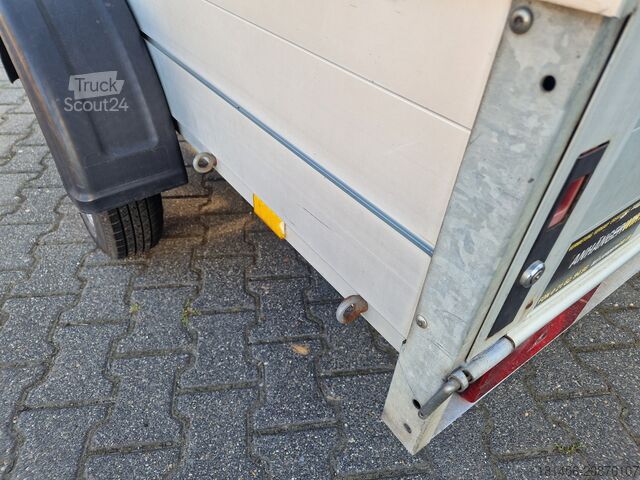 Auto prikolica Anssems Aluminium Deckel Anhänger 750kg 211x126x48cm gut gebraucht