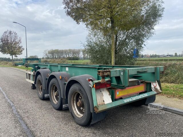 Container transport Renders RPS 12.27 20/30 FT Chassis / BPW Axles / Lifaxl...