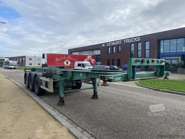 Container transport Renders RPS 12.27 20/30 FT Chassis / BPW Axles / Lifaxl...