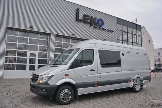 Slēgtais furgons mercedes-benz Sprinter 516 HU-08.27 Maxi/TELMA/Regale/ Klima/Automatik/Standhezung/
