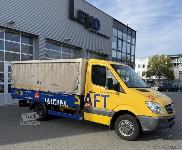 Kombiniran vozilo s ponjavo mercedes-benz Sprinter 516 Plane Spriegel