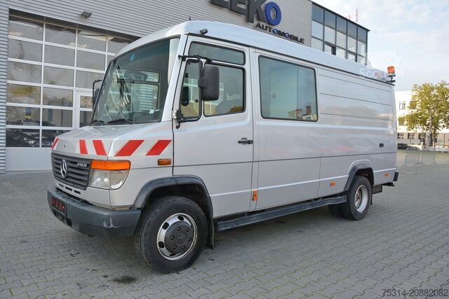 Slēgtais furgons mercedes-benz Vario 816 D TELMA WERKSTATT REGAL* Klima/Standheizung/Automatik/AHK