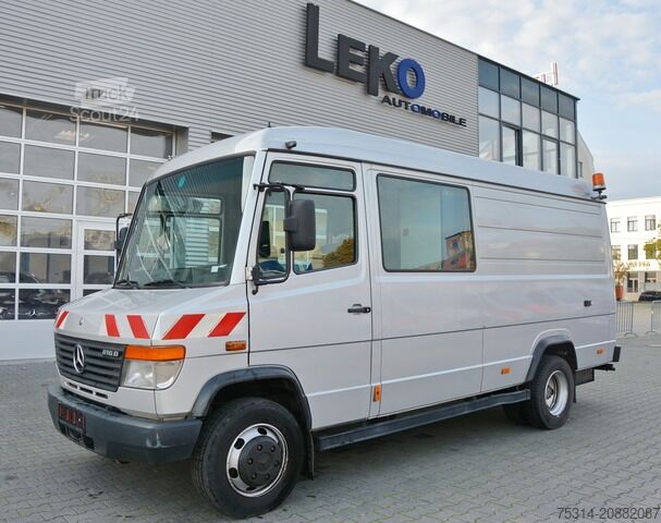 Slēgtais furgons mercedes-benz Vario 816 D WERKSTATT REGAL* Klima/Standheizung/Automatik/AHK