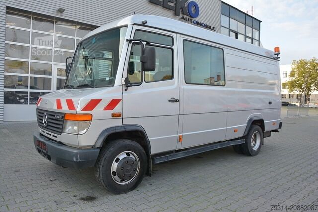 Slēgtais furgons mercedes-benz Vario 816 D WERKSTATT REGAL* Klima/Standheizung/Automatik/AHK