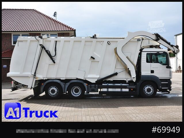 Sopbil MAN TGS 26.320, Faun 533 Frontlader, Überkopflader Müllwagen,