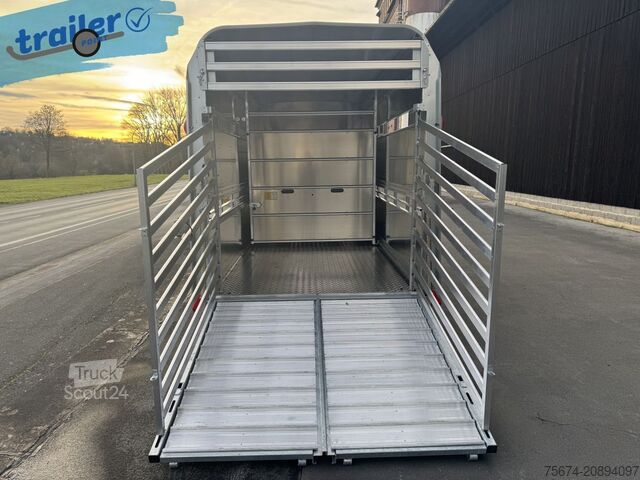 Remorque à bétail Ifor Williams Viehanhänger TA510G 14x7 432x178cm Höhe: 212cm 3,5t.